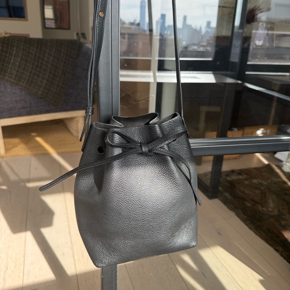 Mansur Gavriel Black Leather Mini Bucket Bag (NWOT) - Picture 8 of 8